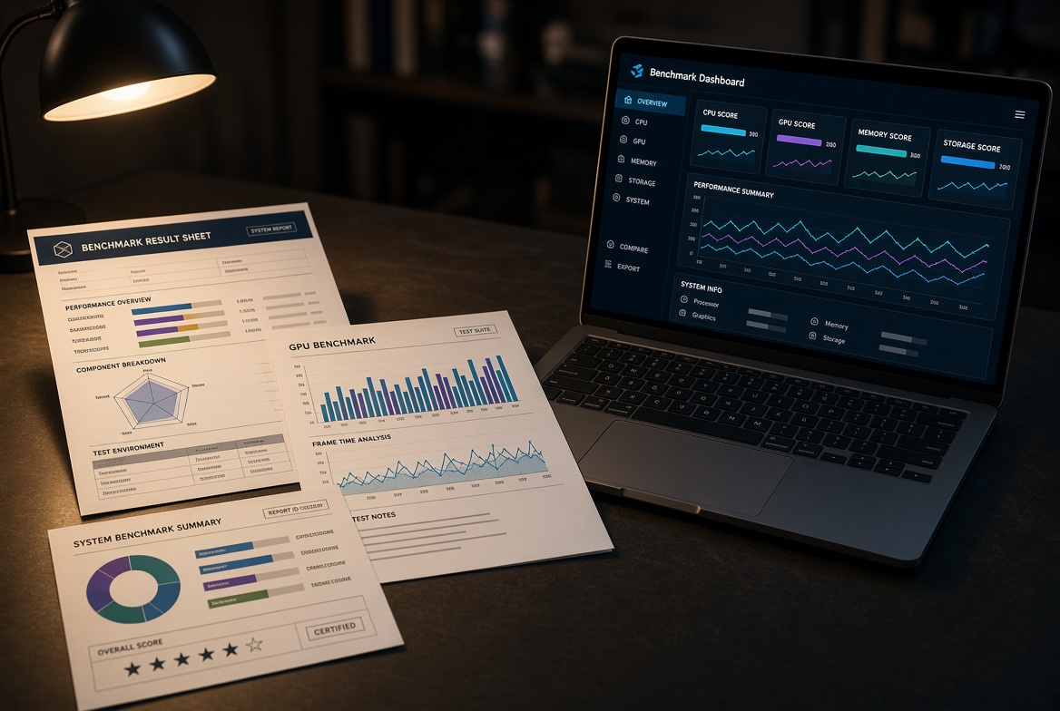 web framework benchmark results illustration